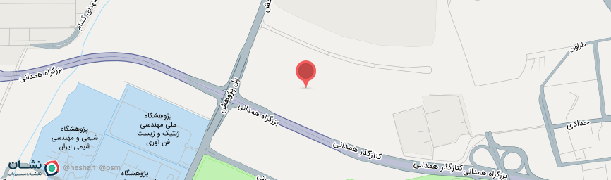 آدرس هتل سندباد تهران روی نقشه