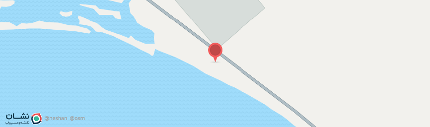 آدرس اقامتگاه بوم گردی ساحلی فردیس قشم روی نقشه