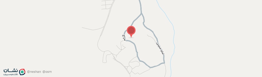 آدرس اقامتگاه بوم گردی آویلا کاشان روی نقشه