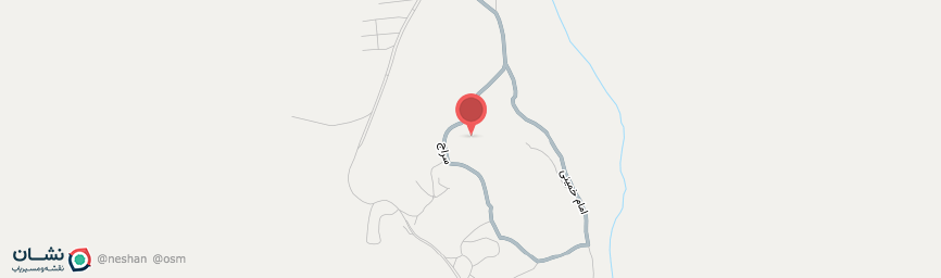 آدرس اقامتگاه بوم گردی سرای صالح کاشان روی نقشه