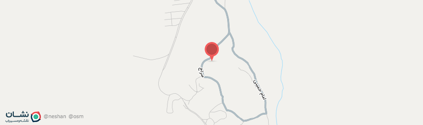 آدرس اقامتگاه بوم گردی سرای سوشید کاشان روی نقشه