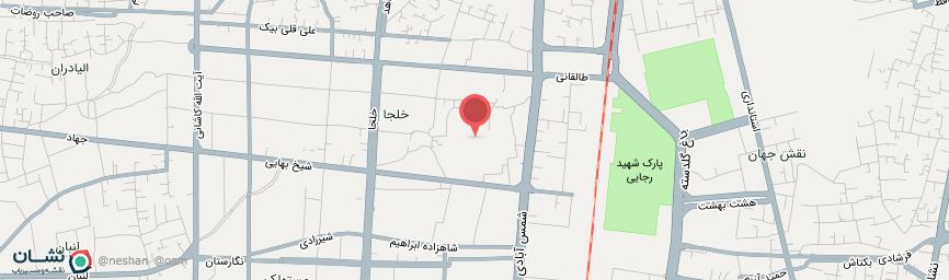 آدرس هتل روتانا اصفهان روی نقشه