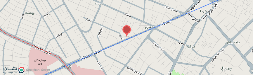 آدرس هتل آپارتمان غدیر مشهد روی نقشه
