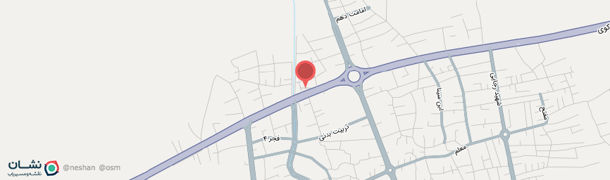 آدرس هتل بهمن کردکوی روی نقشه