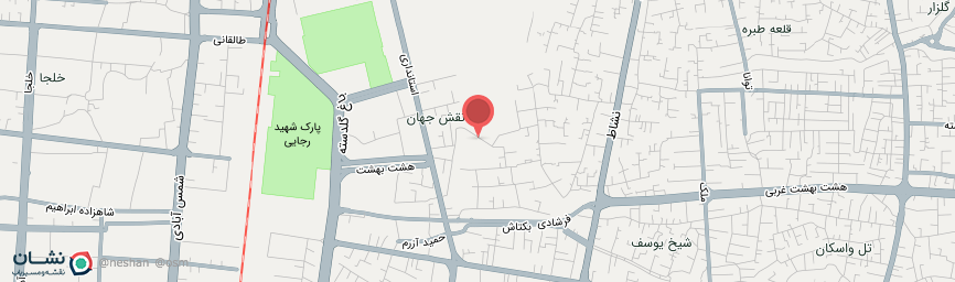 آدرس اقامتگاه سنتی کریاس اصفهان روی نقشه