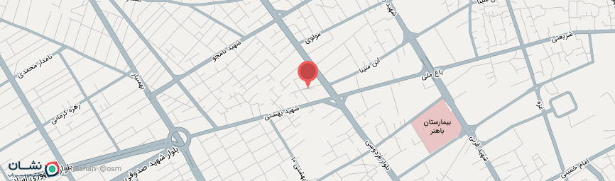 آدرس خانه مسافر سرای جم کرمان روی نقشه