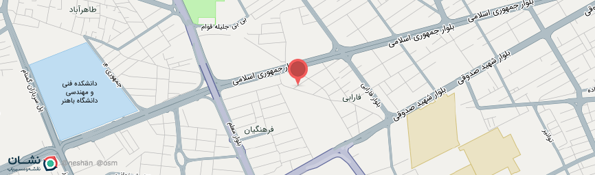 آدرس هتل کرمانیا کرمان روی نقشه