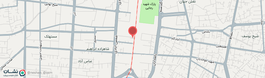 آدرس هتل پارس اصفهان روی نقشه