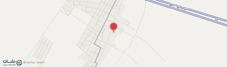 آدرس اقامتگاه بوم گردی کدخدا یزد روی نقشه
