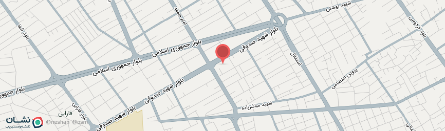 آدرس هتل ناز کرمان روی نقشه