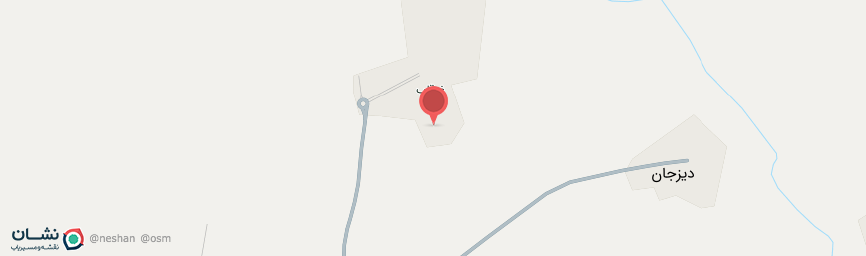 آدرس اقامتگاه بوم گردی عمو قدرت گلپایگان روی نقشه