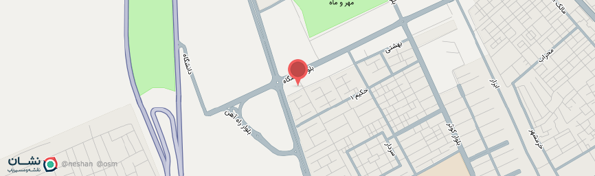آدرس هتل ایرانیان ماهشهر روی نقشه