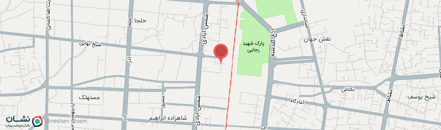 آدرس هتل شیخ بهایی اصفهان روی نقشه