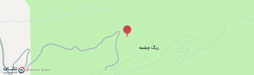 آدرس اقامتگاه بوم گردی ریگ چشمه علی آباد کتول روی نقشه