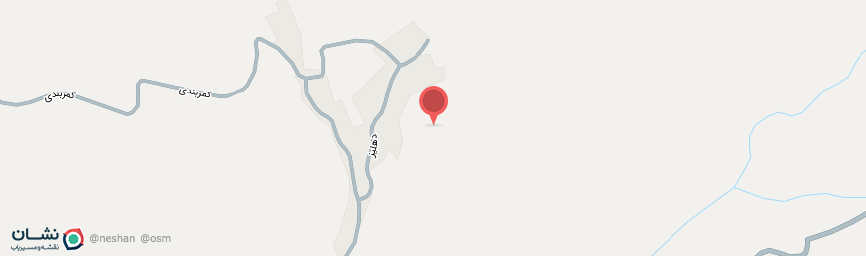 آدرس اقامتگاه بوم گردی وامنان آزادشهر روی نقشه
