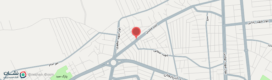 آدرس هتل ارسباران پارس آباد روی نقشه