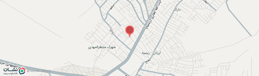 آدرس هتل آفتاب اصفهان روی نقشه