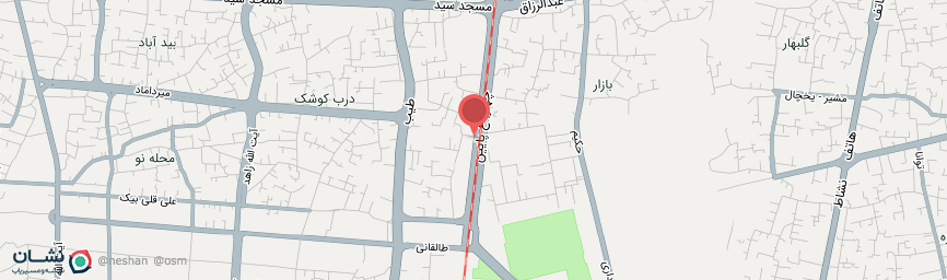 آدرس هتل جمشید اصفهان روی نقشه