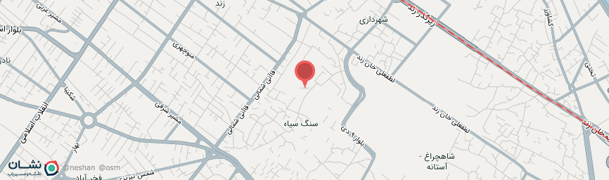 آدرس اقامتگاه بوم گردی ستایش شیراز روی نقشه