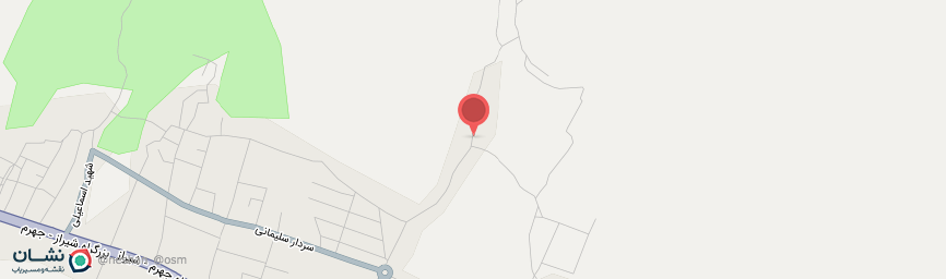 آدرس اقامتگاه بوم گردی نایب جهرم روی نقشه