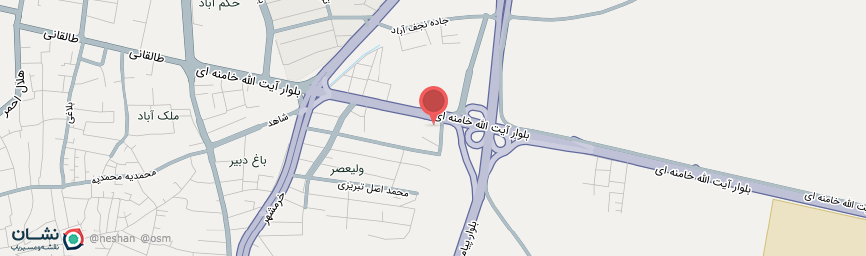 آدرس هتل مرمر قزوین روی نقشه