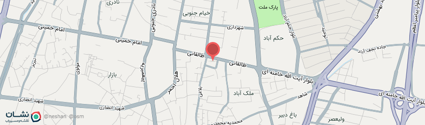 آدرس هتل البرز قزوین روی نقشه
