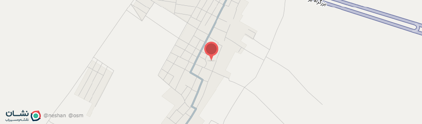 آدرس اقامتگاه بوم گردی فروردین یزد روی نقشه