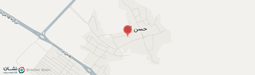 آدرس اقامتگاه بوم گردی آلمن اصفهان روی نقشه