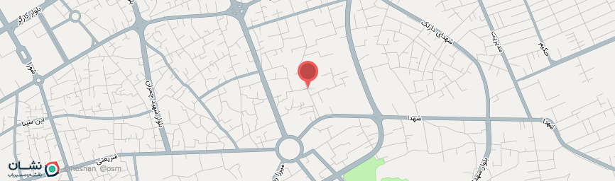 آدرس اقامتگاه بوم گردی ضیا کرمان روی نقشه