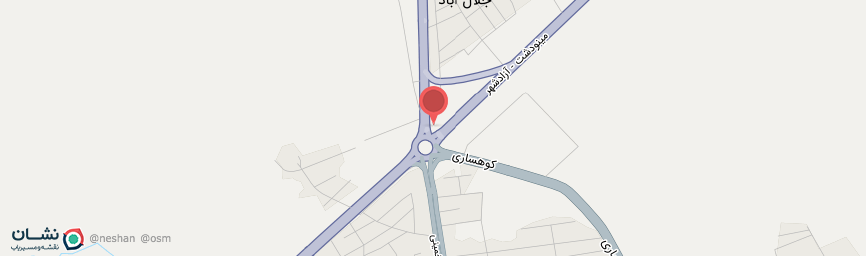 آدرس هتل آکام آزادشهر روی نقشه