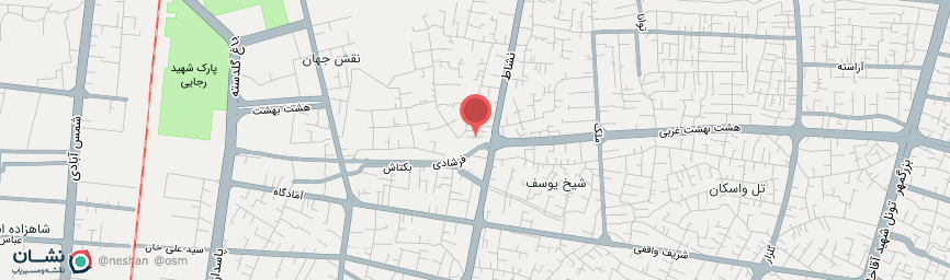 آدرس اقامتگاه سنتی قصر منشی اصفهان روی نقشه