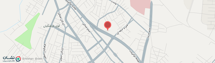 آدرس هتل سولماز میانه روی نقشه