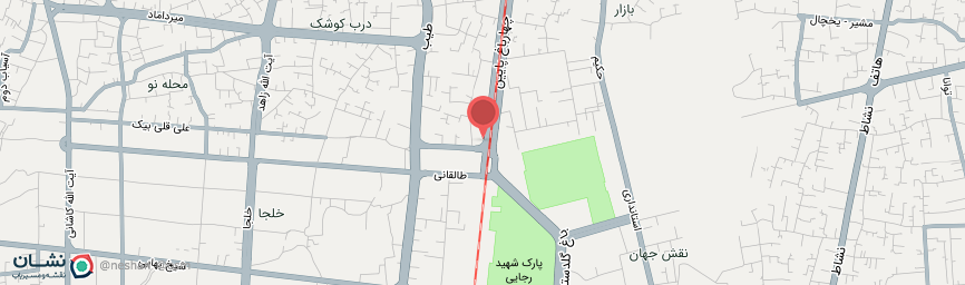 آدرس مهمانپذیر میهن اصفهان روی نقشه