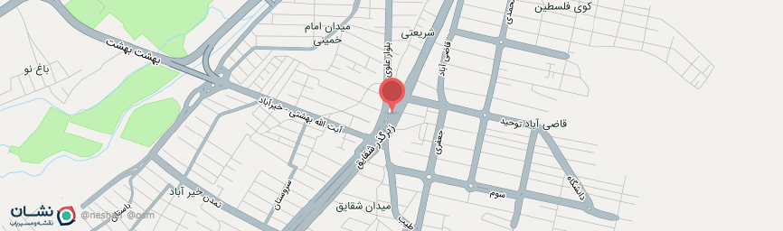 آدرس هتل شقایق خرم آباد روی نقشه
