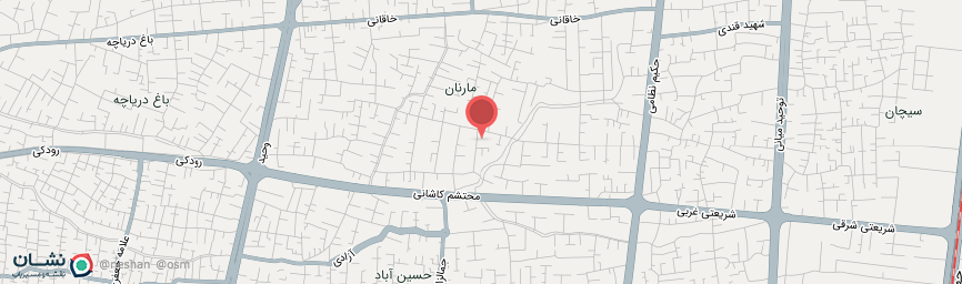 آدرس اقامتگاه سنتی میناس اصفهان روی نقشه