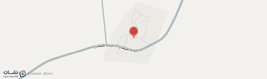 آدرس اقامتگاه بوم گردی خان قالان همدان روی نقشه