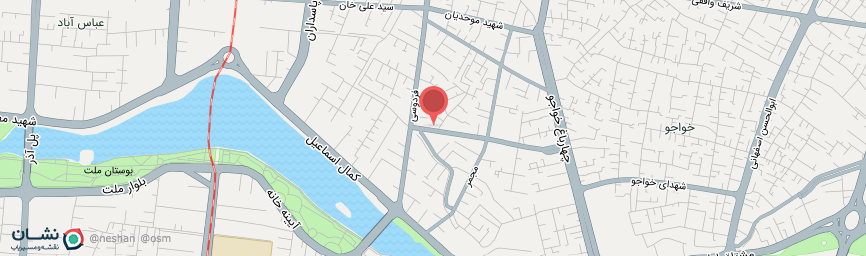 آدرس خانه مسافر مینوسا اصفهان روی نقشه
