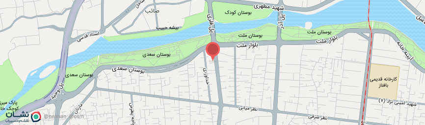 آدرس هتل کارون اصفهان روی نقشه