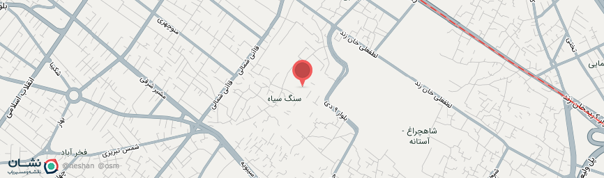 آدرس اقامتگاه سنتی داروش شیراز روی نقشه
