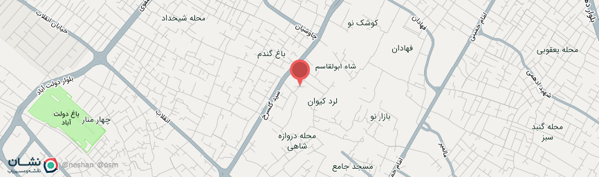 آدرس اقامتگاه سنتی پارسیک یزد روی نقشه