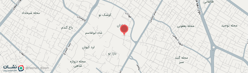 آدرس اقامتگاه سنتی گیتی یزد روی نقشه