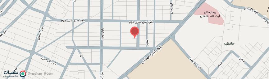 آدرس هتل آپارتمان پاتاق کرمانشاه روی نقشه