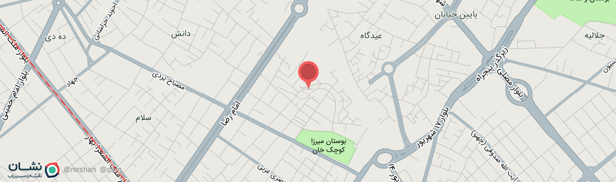 آدرس هتل انقلاب مشهد روی نقشه
