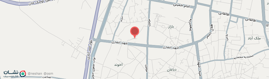 آدرس هتل سنتی ارغوان قزوین روی نقشه