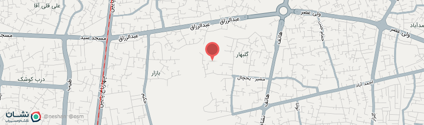 آدرس اقامتگاه سنتی گل آرا اصفهان روی نقشه