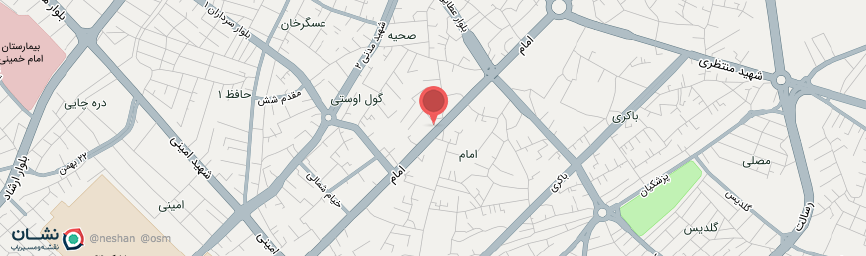 آدرس هتل ناصر ارومیه روی نقشه