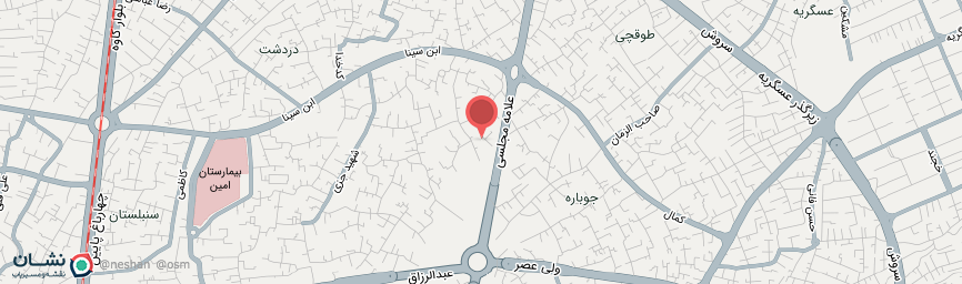 آدرس خانه مسافر قاجار اصفهان روی نقشه