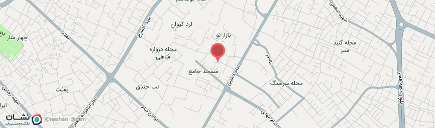 آدرس اقامتگاه سنتی شهر جهان یزد روی نقشه