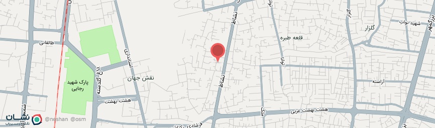 آدرس هتل آوات اصفهان روی نقشه