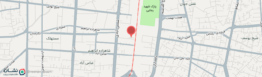 آدرس هتل آپارتمان خاتون اصفهان روی نقشه